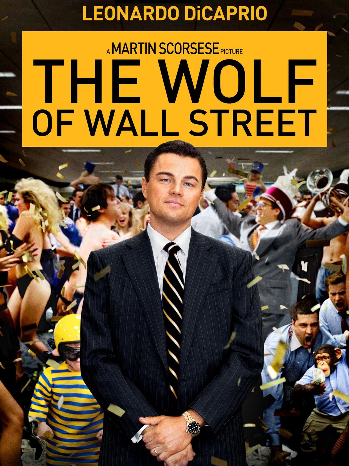 Wolf of Wall Street Leonardo DiCaprio Margot Robbie