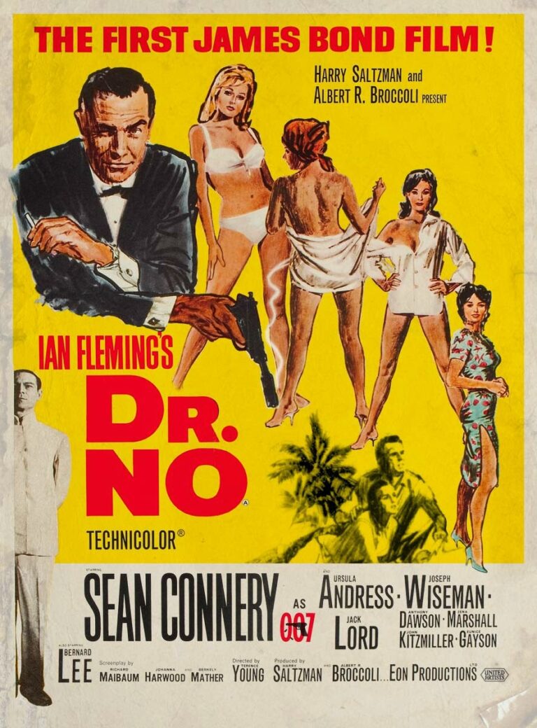 Dr.No Sean Connery Ursula Andress Šon Koneri Ursula Andres James Bond Džejms Bond 007