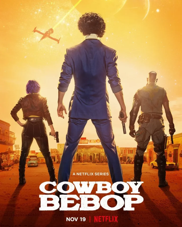 Cowboy Bebop 2021 Netflix Kauboj Bluz Spike Spiegel Faye Valentine Tank western noir martial arts sci-fi