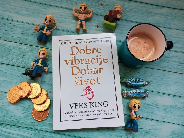 Dobre vibracije dobar život Veks King good vibes good life Vex King edicija knjige