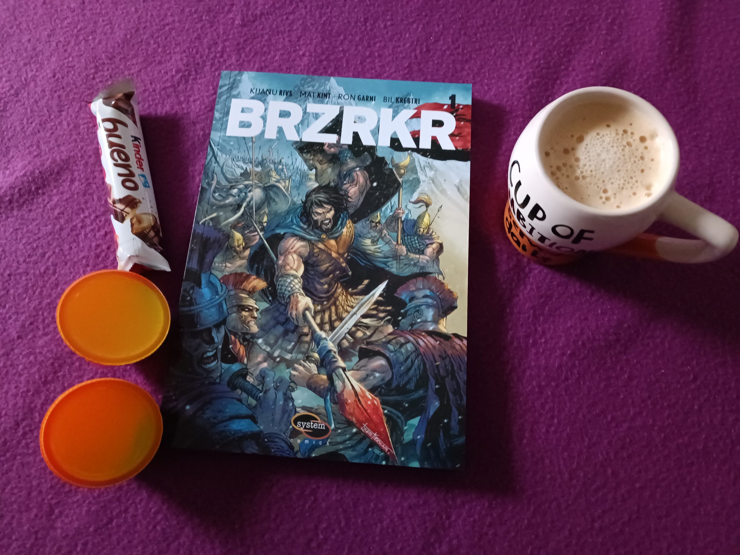 BRZRKR 1 3 BRZRKR Keanu Reeves comic strip