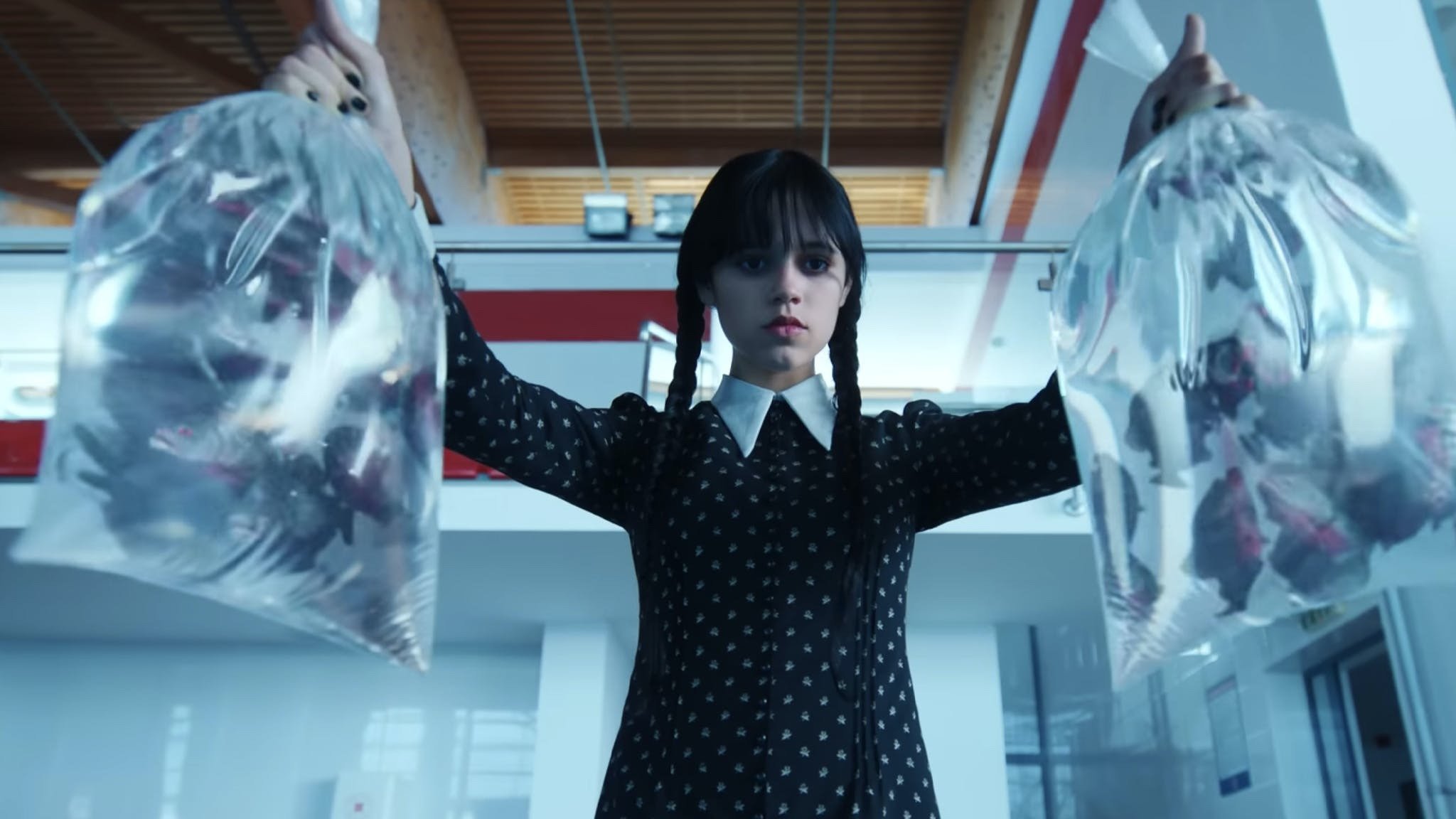 Wednesday Addams Sreda Jenna Ortega Addams Family Nevermore Nightshade