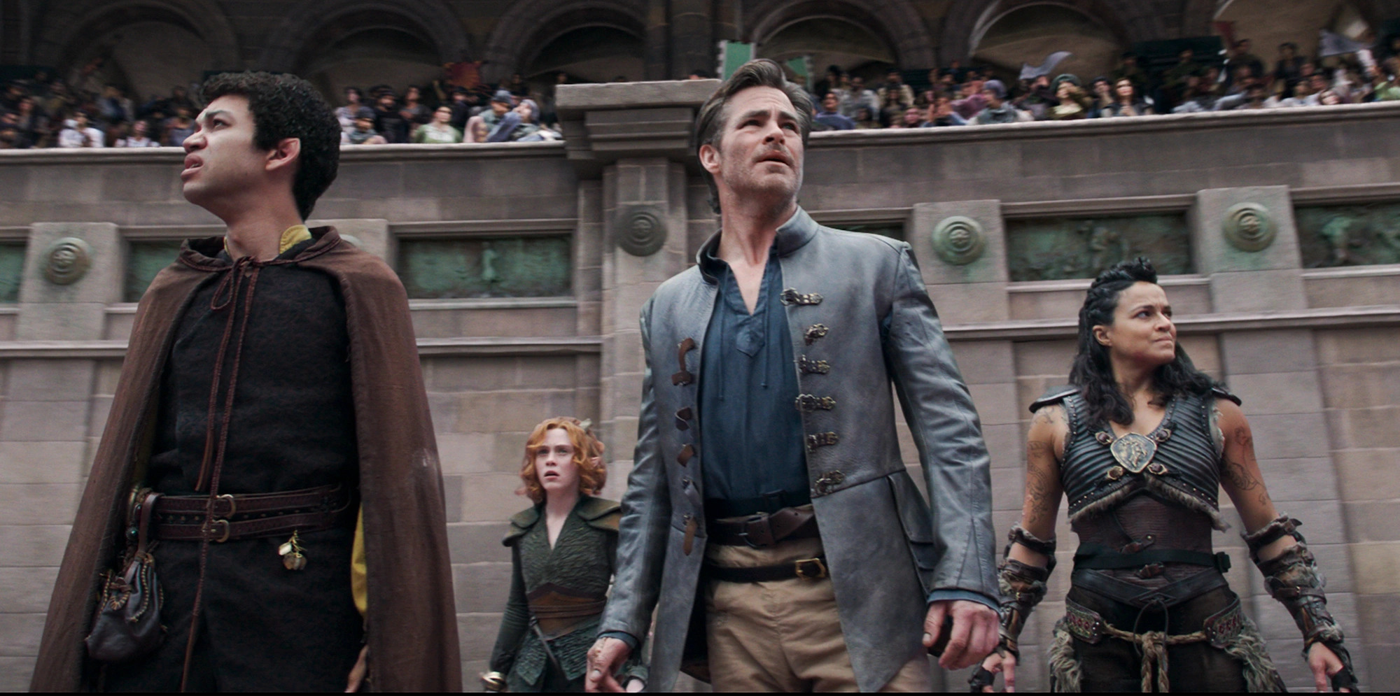 Dungeons & Dragons: Honor Among Thieves 3 Dungeons & Dragons: Honor Among Thieves Chris Pine Michelle Rodriguez Lagumi i Zmajevi Forgotten Realms DnD 2023