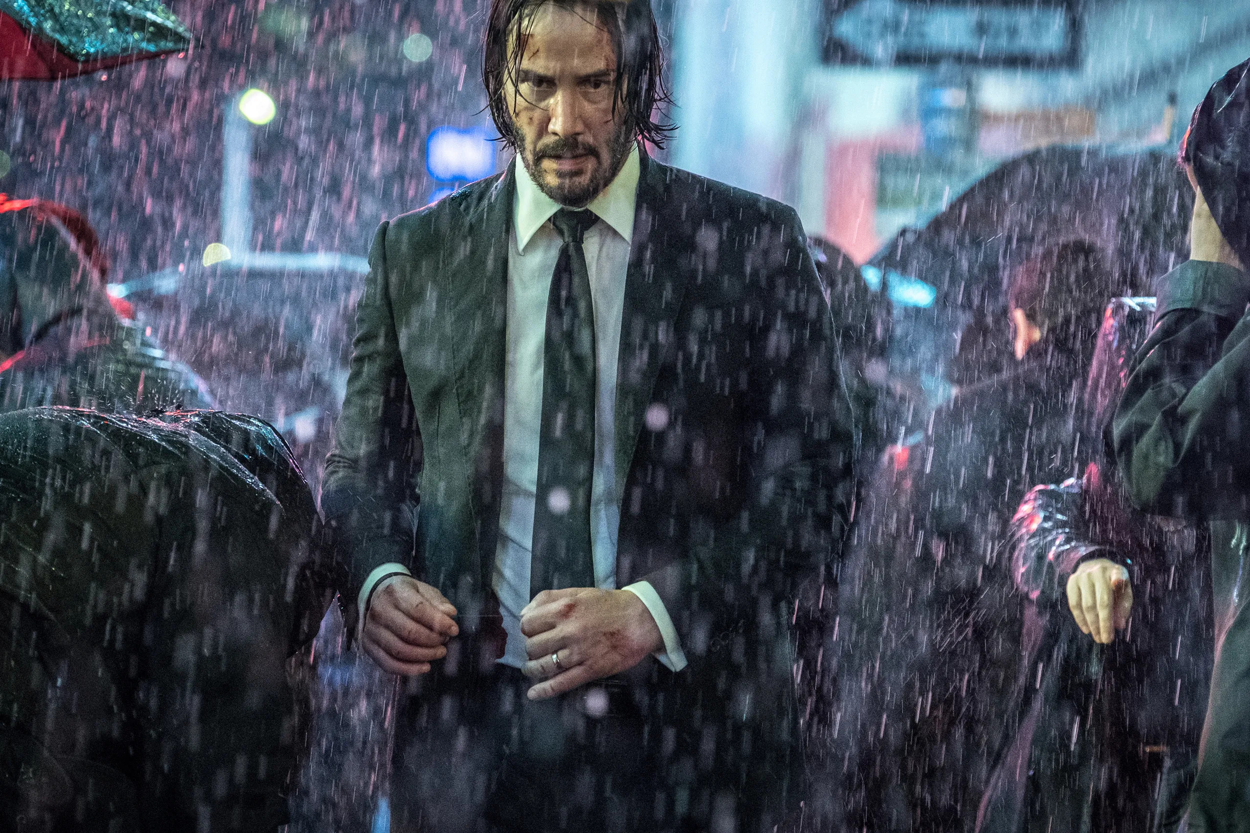 John Wick Keanu Reeves dog Džon Vik Kijanu Rivs Kontinental Continental Chapter 3 Parabellum Halle Berry