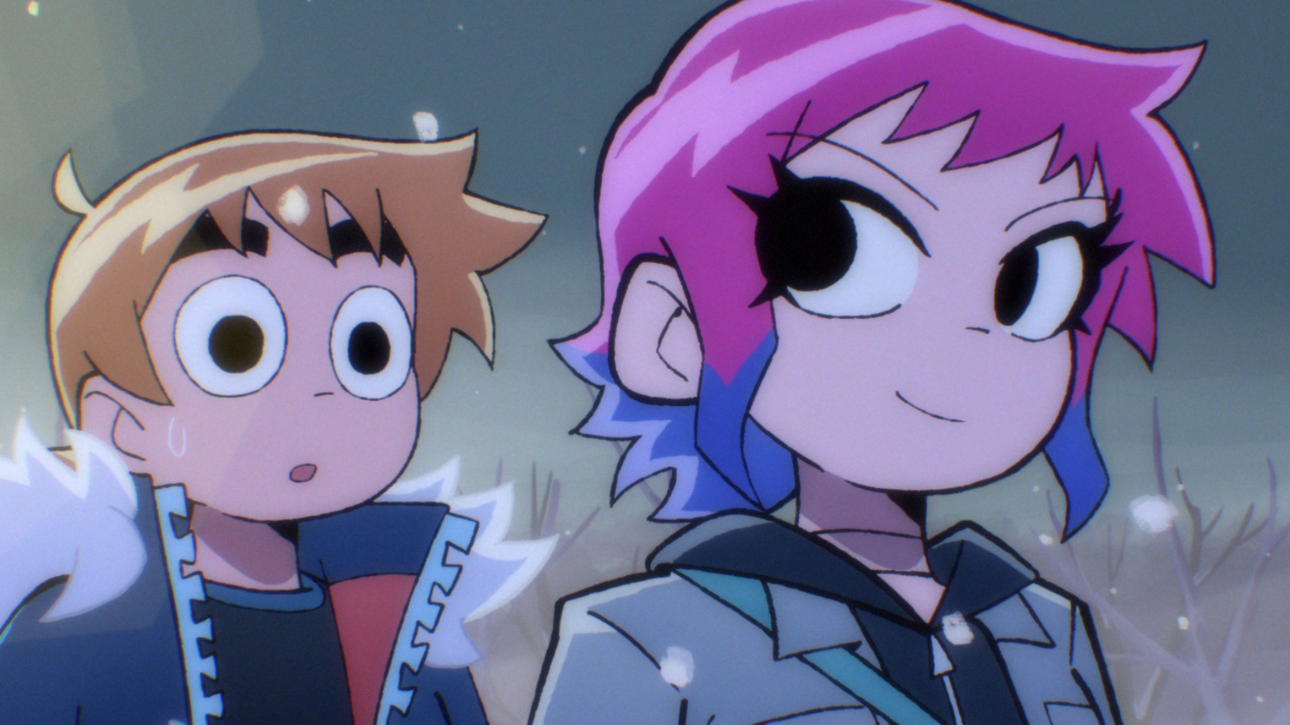 Scott Pilgrim Takes Off Scott Pilgrim vs the world Netflix Ramona Michael Cera Mary Elizabeth Winstead anime