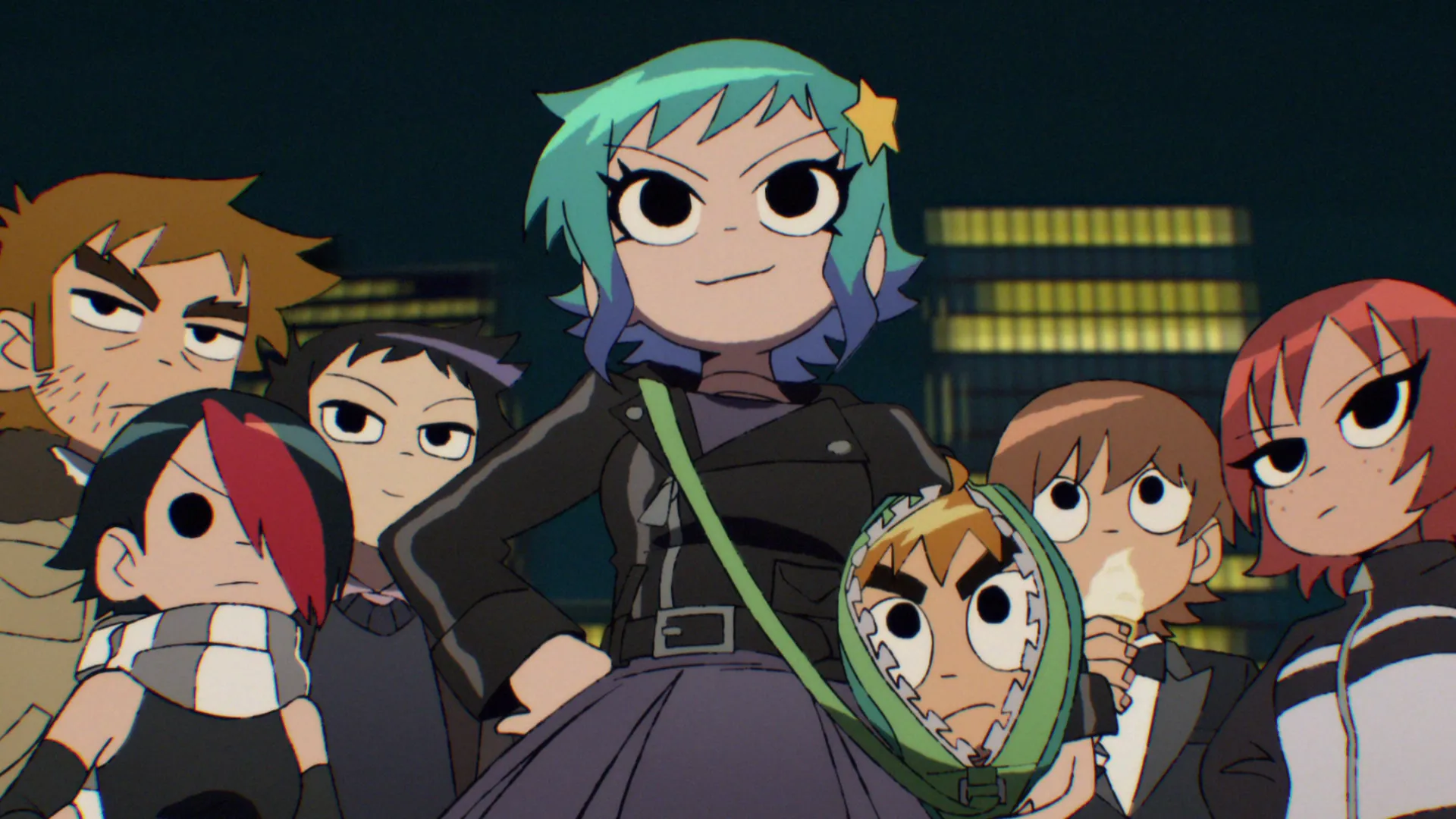 Scott Pilgrim Takes Off Scott Pilgrim vs the world Netflix Ramona Michael Cera Mary Elizabeth Winstead anime