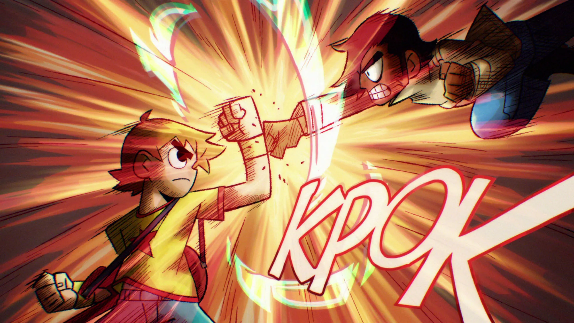 Scott Pilgrim Takes Off Scott Pilgrim vs the world Netflix Ramona Michael Cera Mary Elizabeth Winstead anime