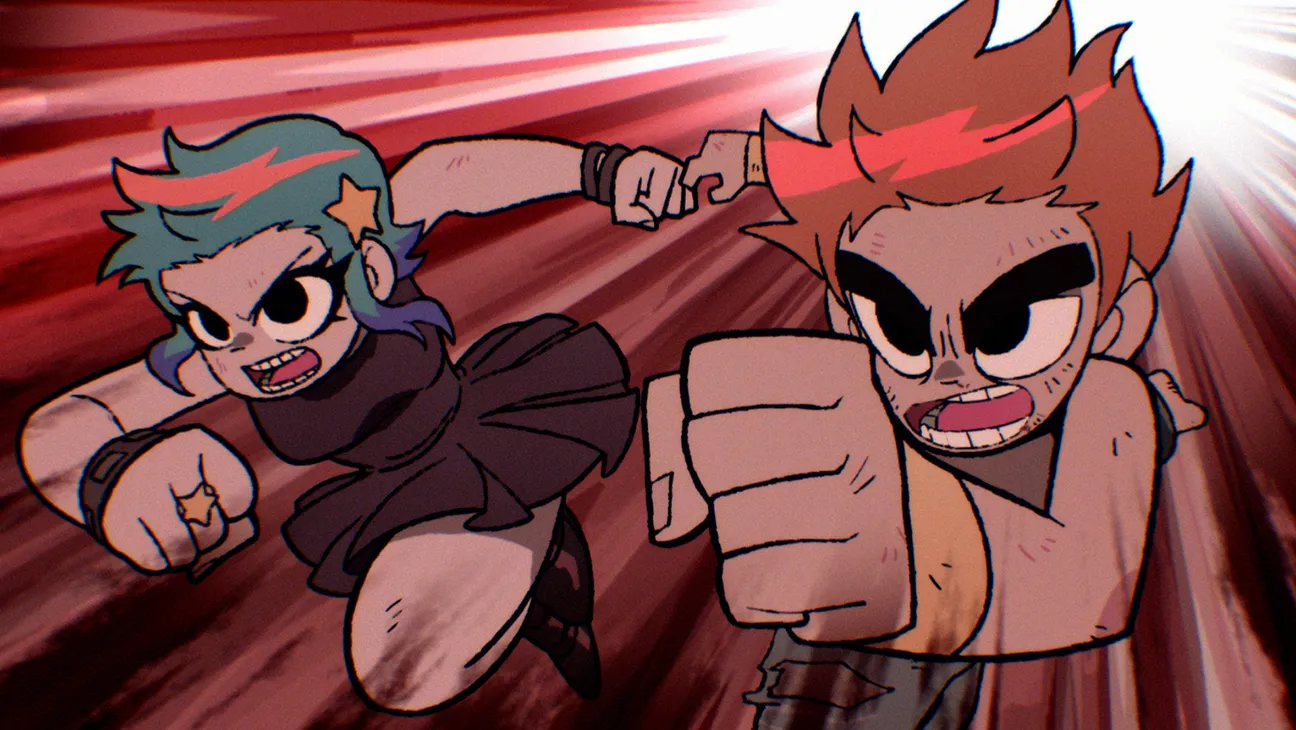 Scott Pilgrim Takes Off Scott Pilgrim vs the world Netflix Ramona Michael Cera Mary Elizabeth Winstead anime