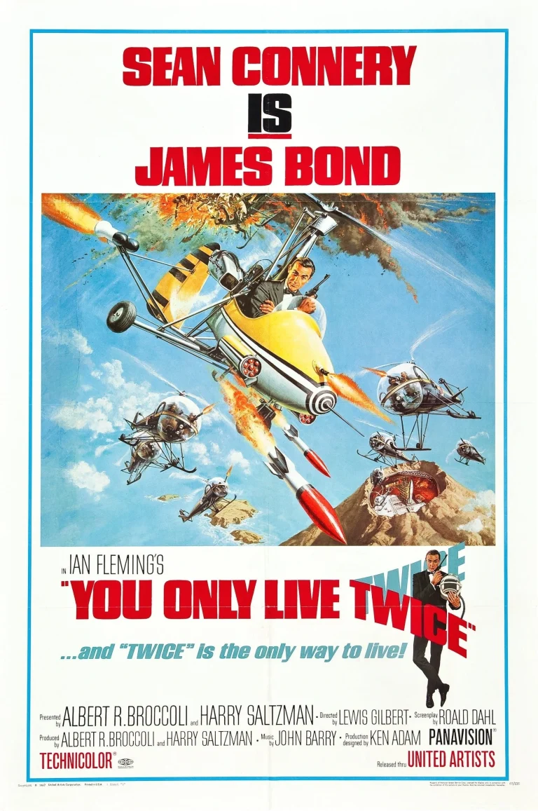 You Only Live Twice James Bond Sean Connery Kissy Suzuki