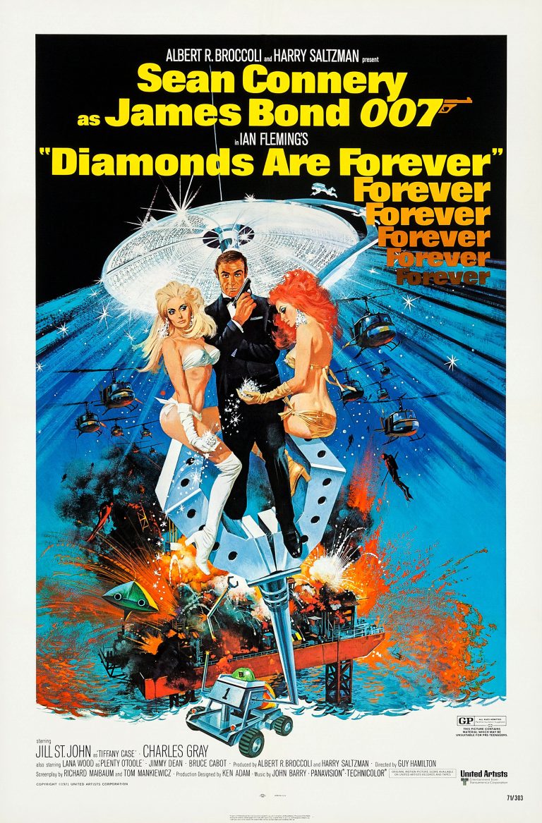 Diamonds are Forever James Bond Dijamanti su vecni Sean Connery