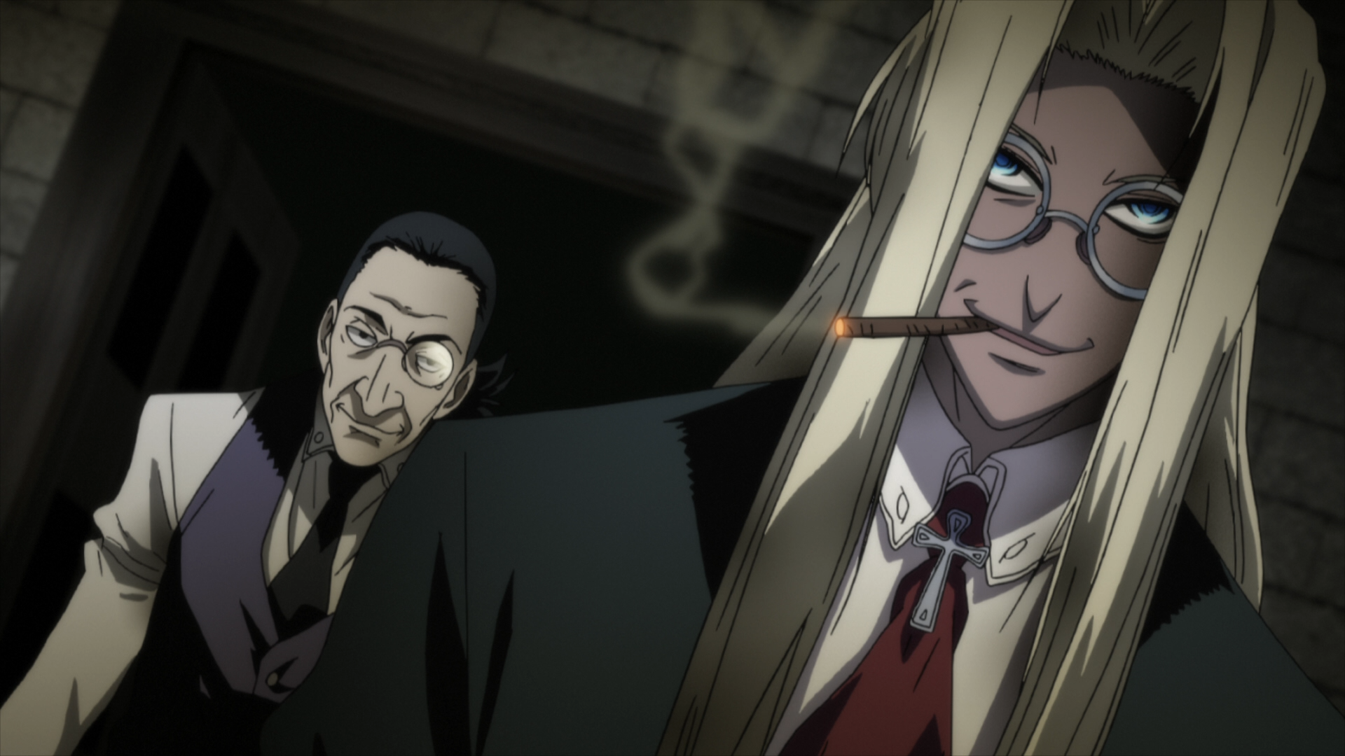 Hellsing Ultimate Alucard Integra anime